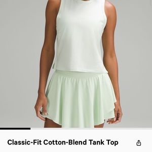 Lululemon Classic Cotton-Blend Tank Top